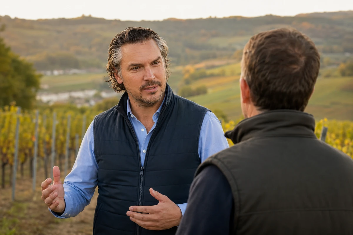 Assureur spécialisé en assurance viticole de Martin & Martin Vignobles sur un domaine partenaire